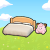 Lit avec peluche
