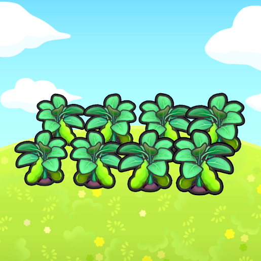 Potager de légumes frais